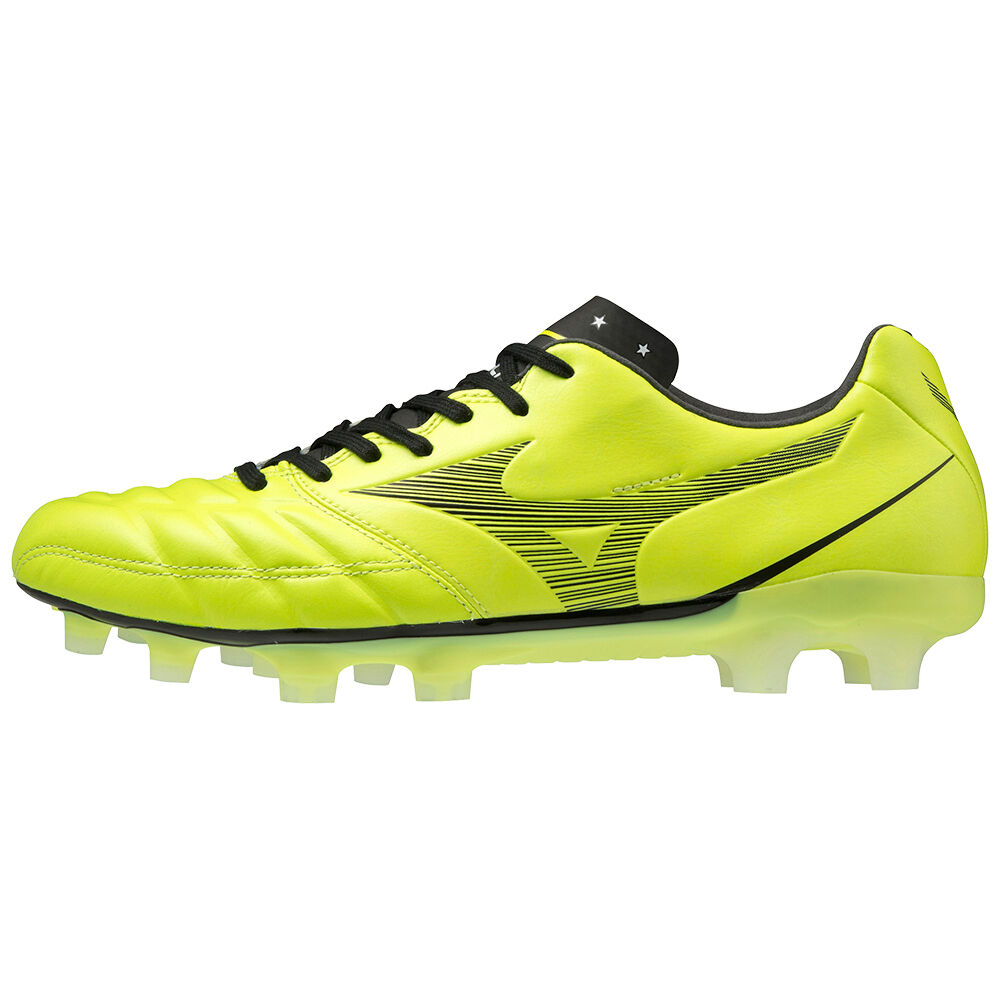 Mizuno Men's Rebula Cup Elite Soccer Cleats Yellow/Black (P1GA207245-SNZ)